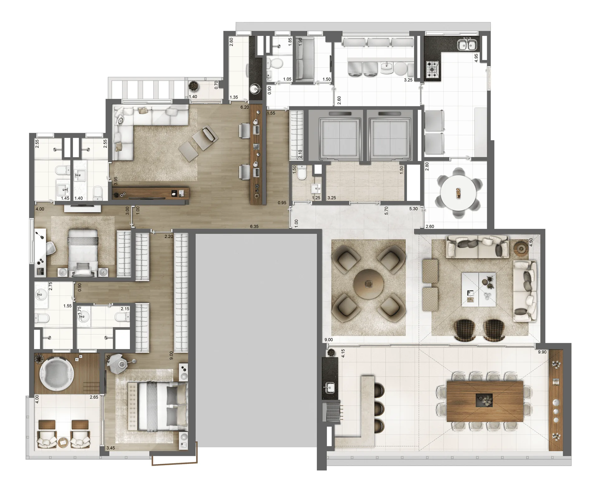 One Sixty Jardim Europa, planta 2