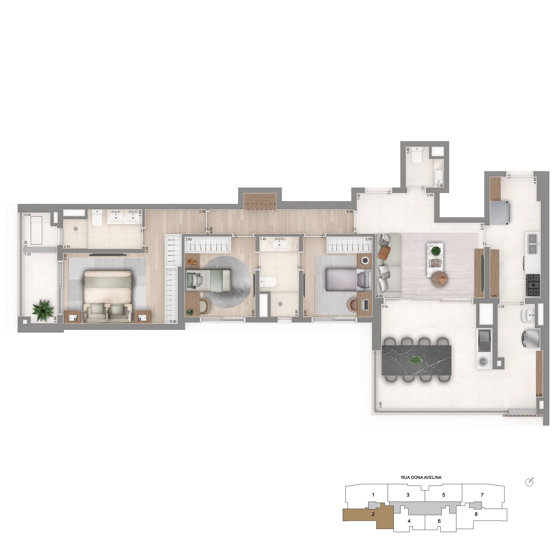 The Palace Oasis, planta 2