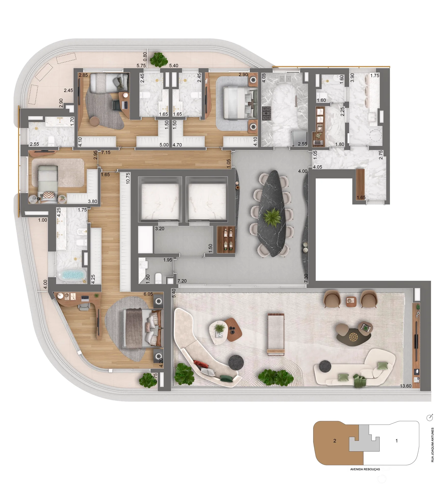 EPIC Jardim Europa, planta 1