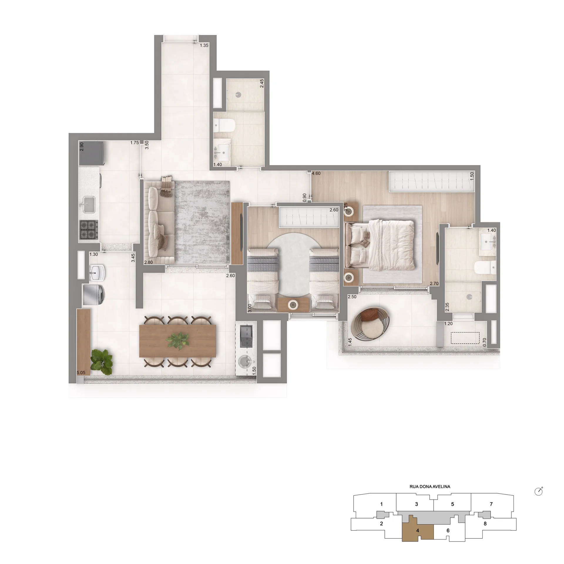 The Palace Oasis, planta 4
