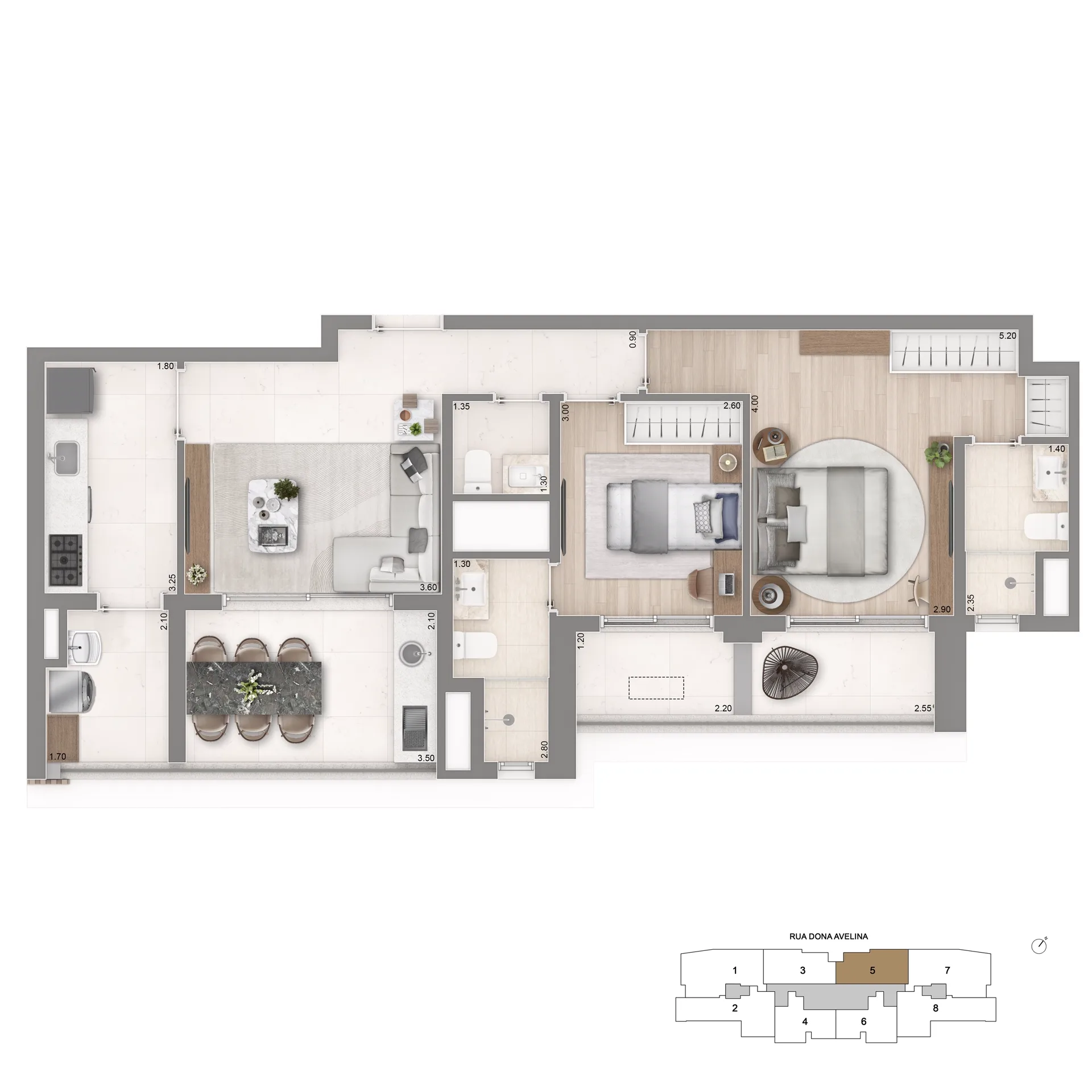 The Palace Oasis, planta 3